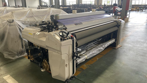 পলিয়েস্টার সাটিন ডাবল কালার বুননের জন্য 700 - 1000RPM স্পিড ওয়াটার জেট লুম