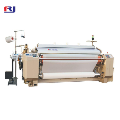 3.5kw ফ্যাব্রিক এয়ার জেট উইভিং মেশিন ডবি শেডিং ডাবল ক্লথ ওয়াটার জেট লুম