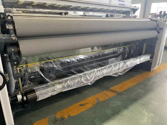 পলিয়েস্টার ফ্যাব্রিকের জন্য ক্যাম শেডিং সহ হাই স্পিড হাই ডেনসিটি ওয়াটার জেট উইভিং টেক্সটাইল লুম।