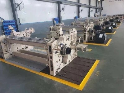 1000 RPM স্পিড এয়ার জেট তাঁতের ডাবল অগ্রভাগ 200cm ফ্যাব্রিক কটন উইভিং মেশিন